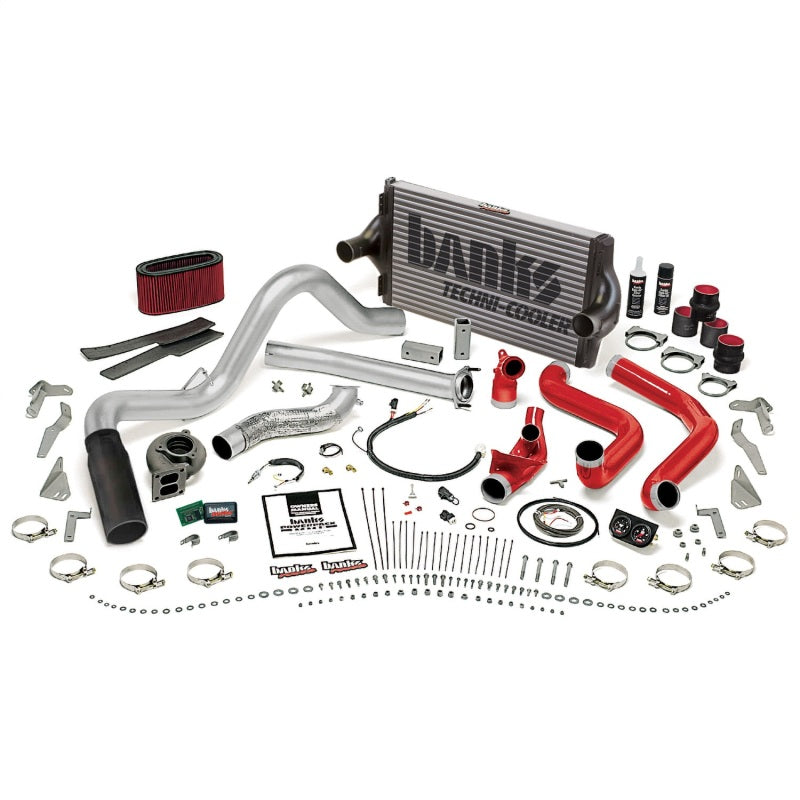 Banks Power 94-95.5 Ford 7.3L Man PowerPack System - SS Single Exhaust w/ Black Tip