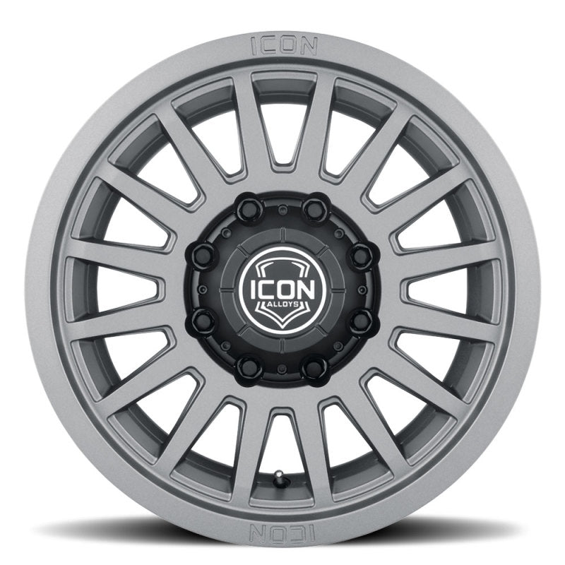 ICON Recon SLX 18x9 8x180 BP 12mm Offset 5.5in BS 124.2mm Hub Bore Charcoal Wheel