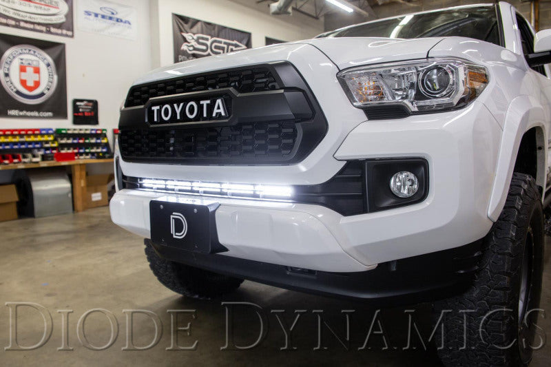 Diode Dynamics 16-21 Toyota Tacoma SS30 Stealth Lightbar Kit - Amber Combo