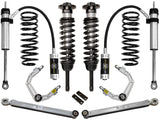 ICON 2010-2024 Toyota 4Runner/2010-2014 Toyota FJ Cruiser, 0-3.5" Lift Stage 4 Suspension System, Billet UCA