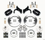 Wilwood Forged Dynalite Front Kit 12.19in 69-70 Impala Drum/Disc 69-82 Vette