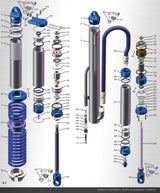 King Shocks Standard 2.0 Compact Shock Loop-Loop 22.66 Ext