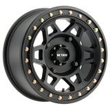 Method MR405 UTV Beadlock 15x7 / 4+3/13mm Offset / 4x156 / 132mm CB Matte Black Wheel