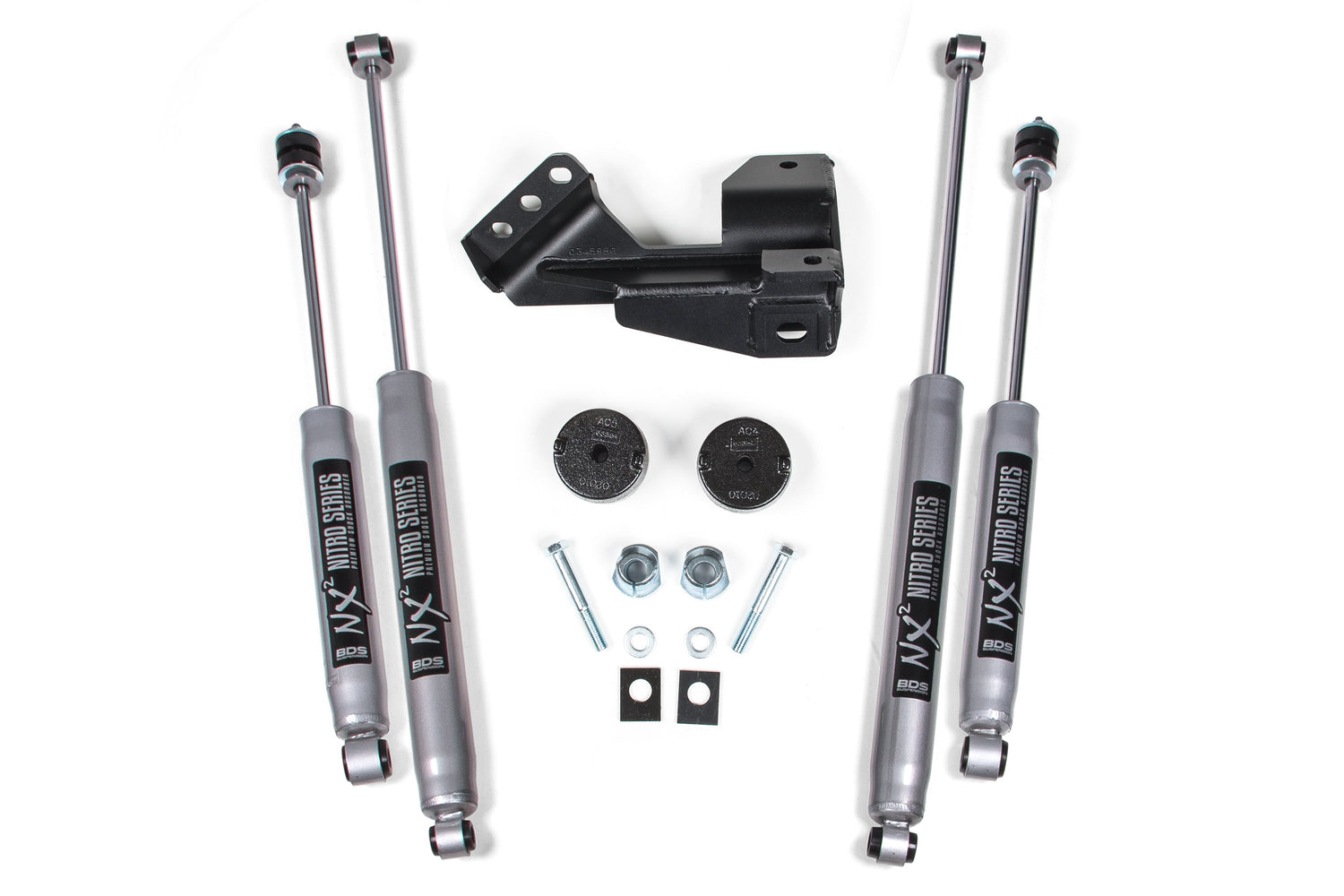 2-Inch Leveling Kit - Coil Spacer for 2017-2022 Ford F-250/F-350 Super Duty 4WD