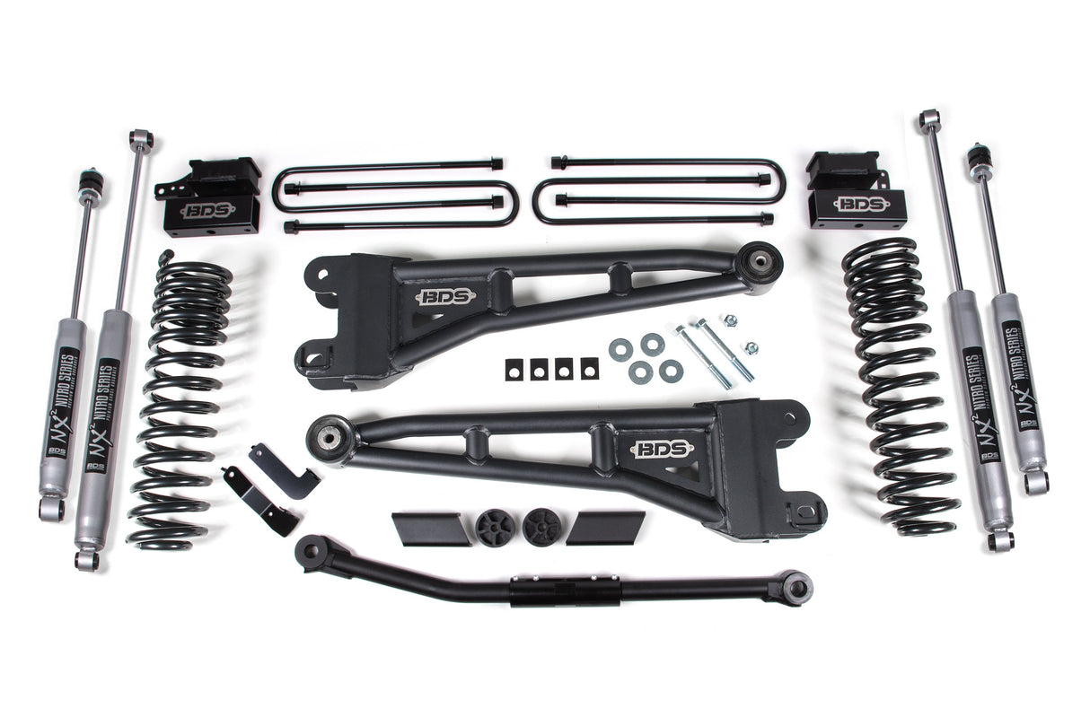 2.5-Inch Lift Kit w/ Radius Arm for 2020-2022 Ford F-450 Super Duty 4WD Diesel & Gas