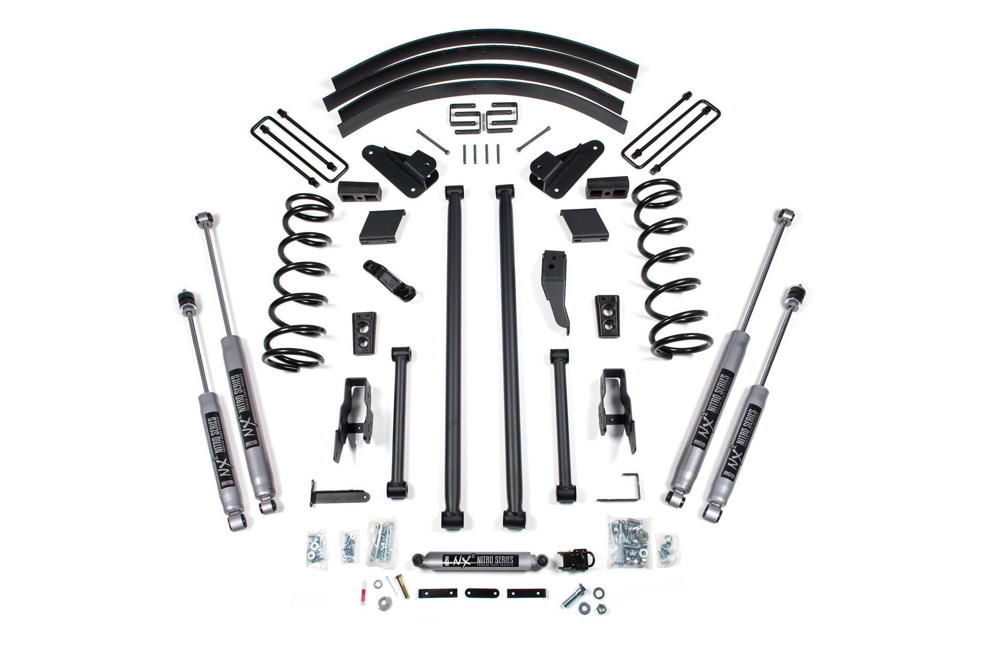 5-Inch Lift Kit - Long Arm Conversion for 2000-2002 Dodge Ram 2500/3500 4WD