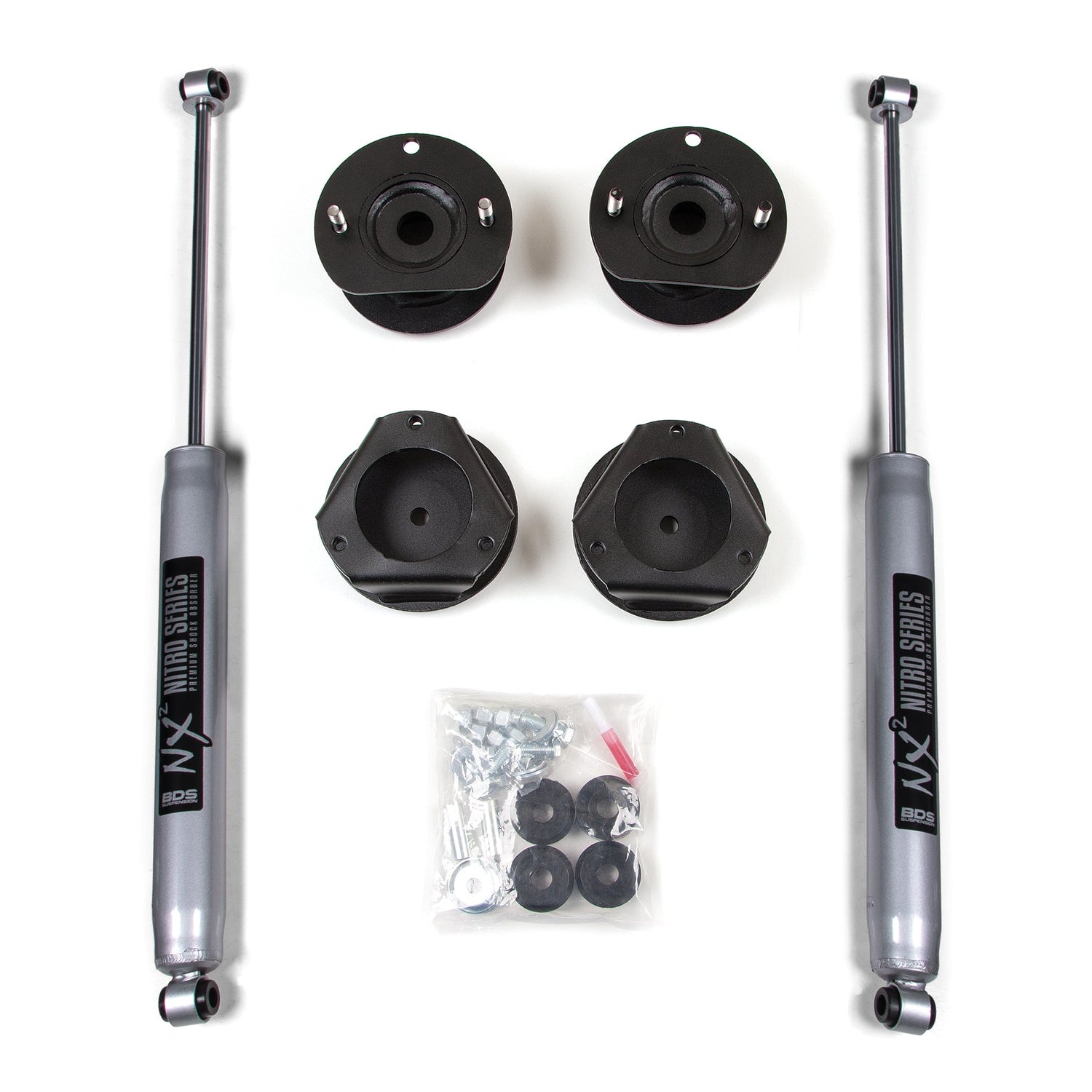 2-Inch Lift Kit for 2002-2009 Chevy Trailblazer + GMC Envoy