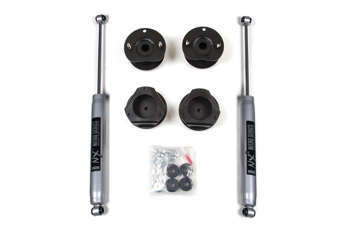 2-Inch Lift Kit for 2002-2009 Chevy Trailblazer + GMC Envoy