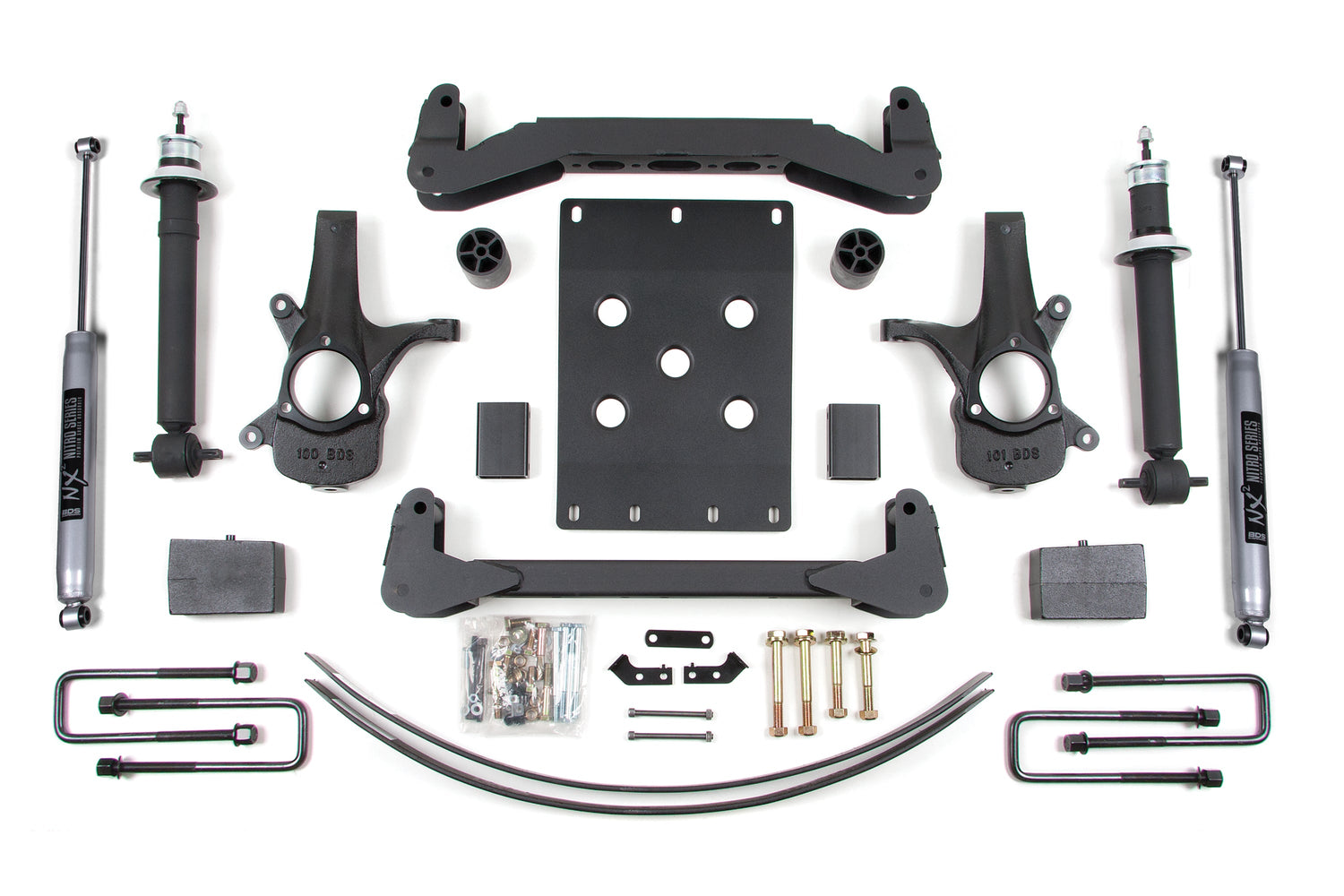6-Inch Lift Kit for 2007-2013 Chevy Silverado + GMC Sierra 1500 2WD