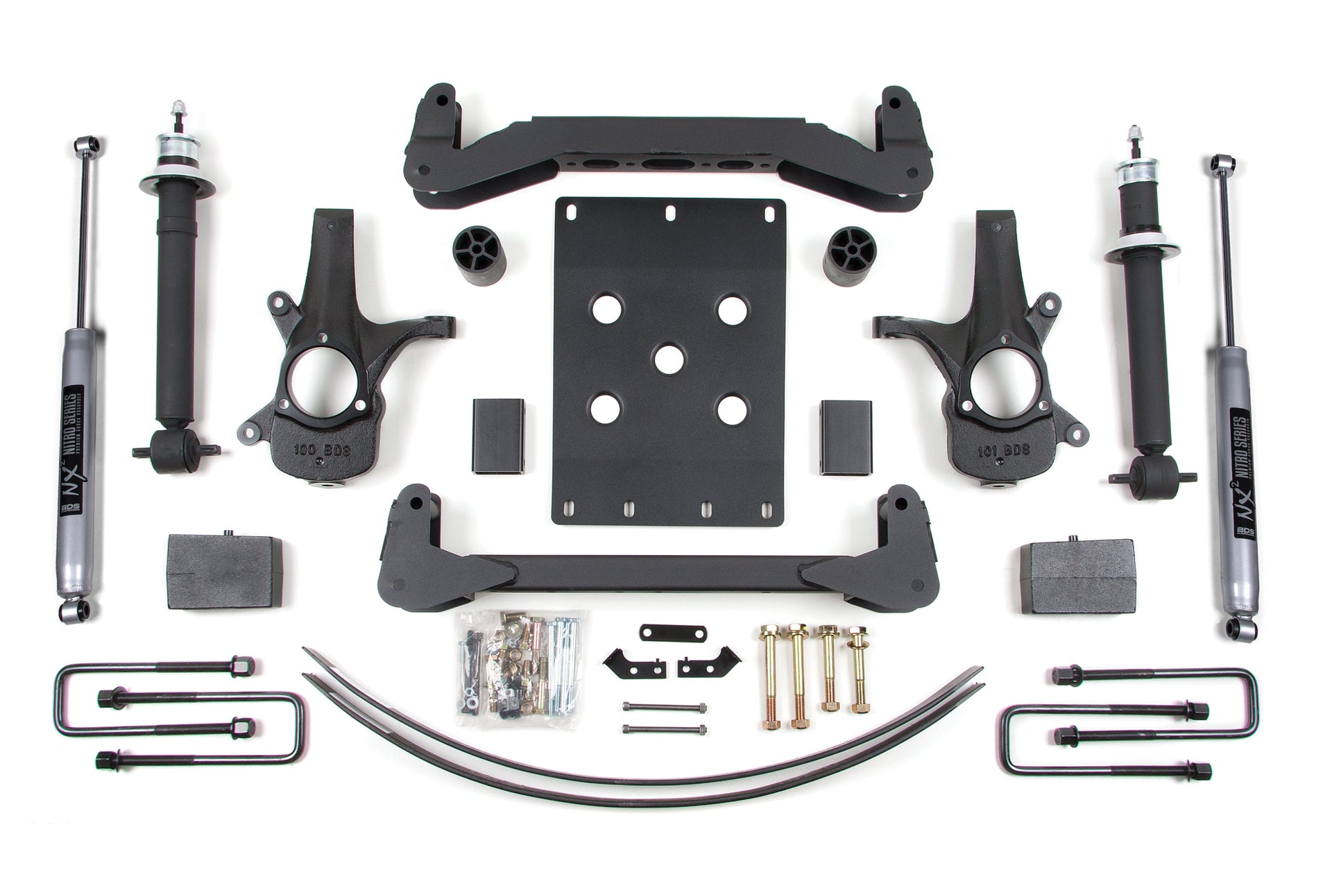 6-Inch Lift Kit for 2007-2013 Chevy Silverado + GMC Sierra 1500 2WD