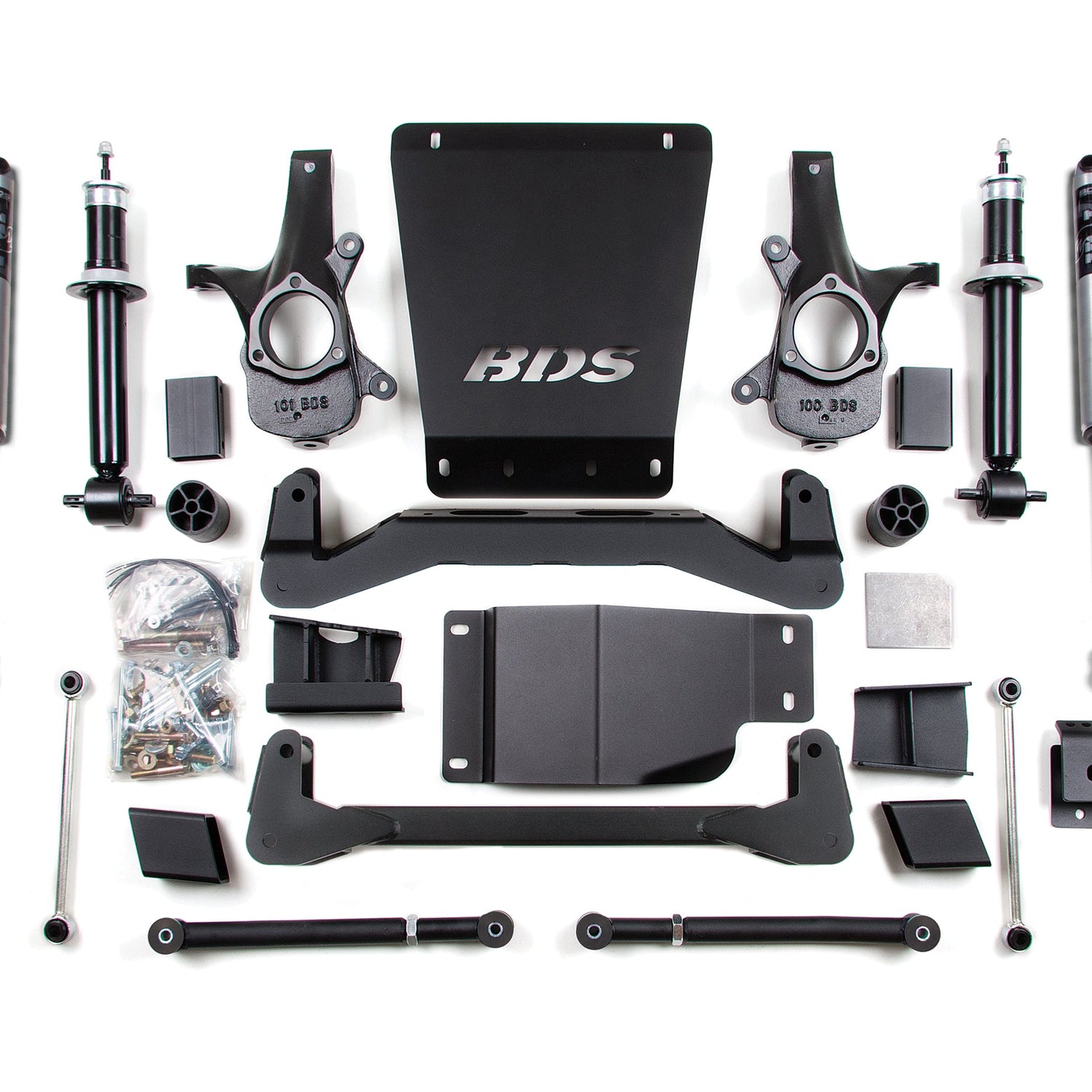 6-Inch Lift Kit for 2007-2014 Chevy/GMC Avalanche +Surburban + Tahoe + Yukon 1500 4WD