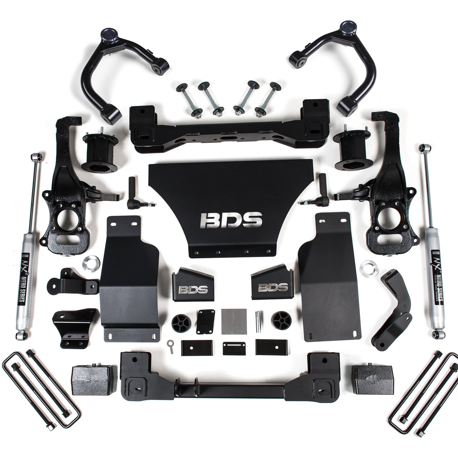 4-Inch Lift Kit for 2019-2024 Chevy Silverado + GMC Sierra 1500 4WD Gas