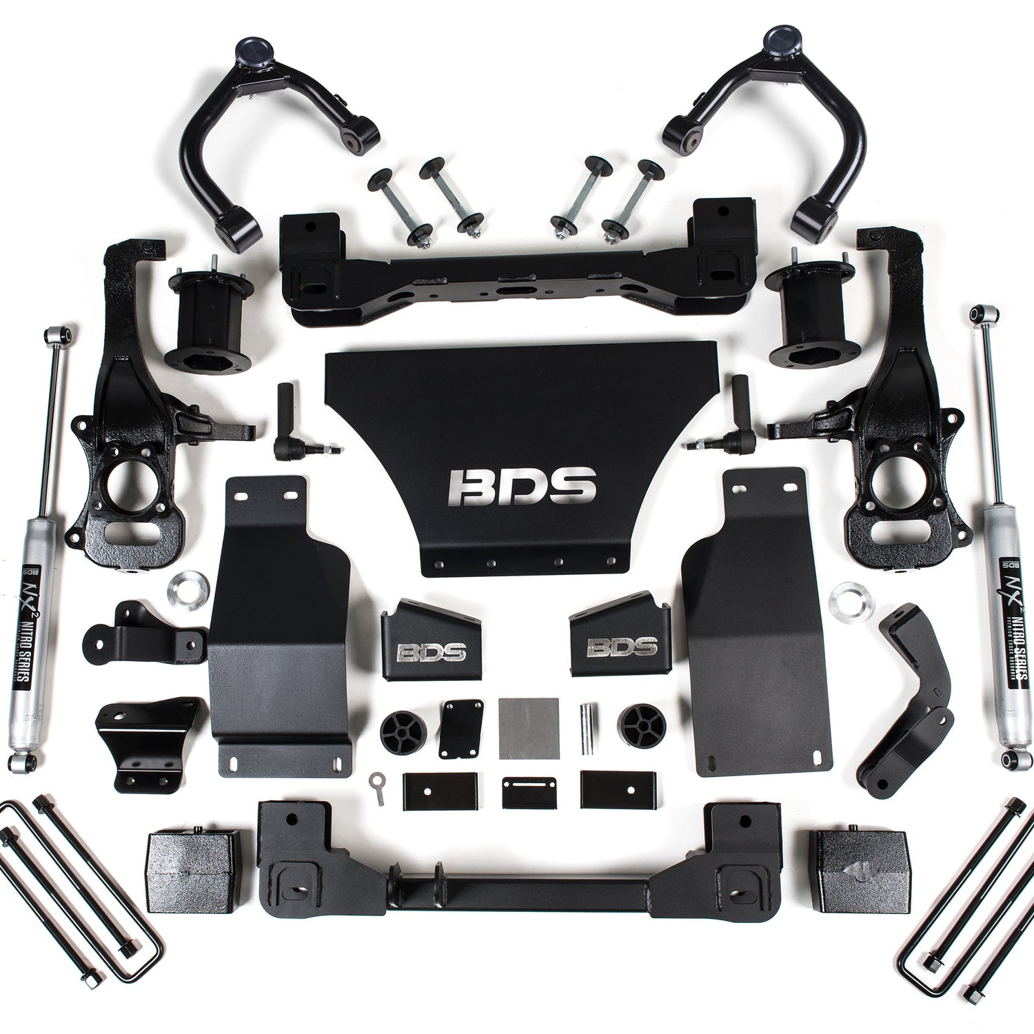 6-Inch Lift Kit for 2019-2024 Chevy Silverado + GMC Sierra 1500 4WD Gas