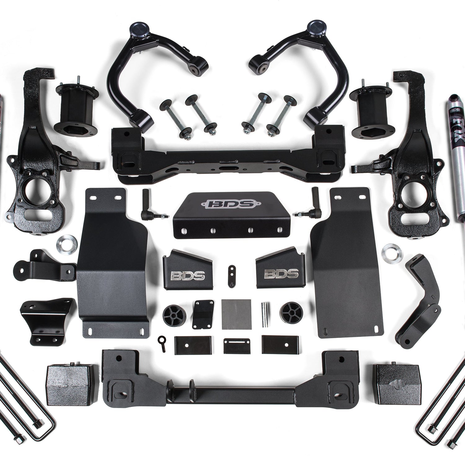 BDS 6-Inch Lift Kit for 2019-2024 Chevy Silverado + GMC Sierra 1500 4WD Diesel