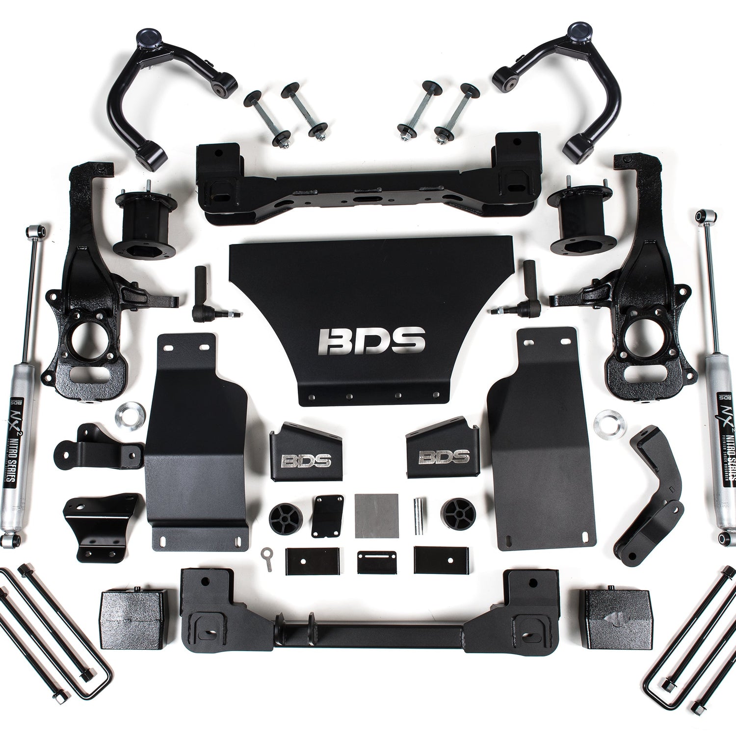 4-Inch Lift Kit for 2019-2024 Chevy Trail Boss + GMC AT4 1500 4WD Gas