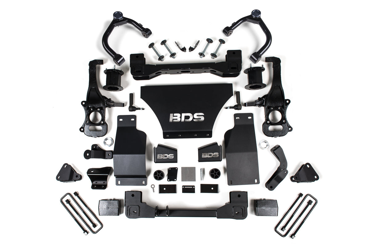 4-Inch Lift Kit - Adaptive Ride Control Only for 2019-2024 Chevy Silverado High Country + GMC Denali 1500 4WD Gas
