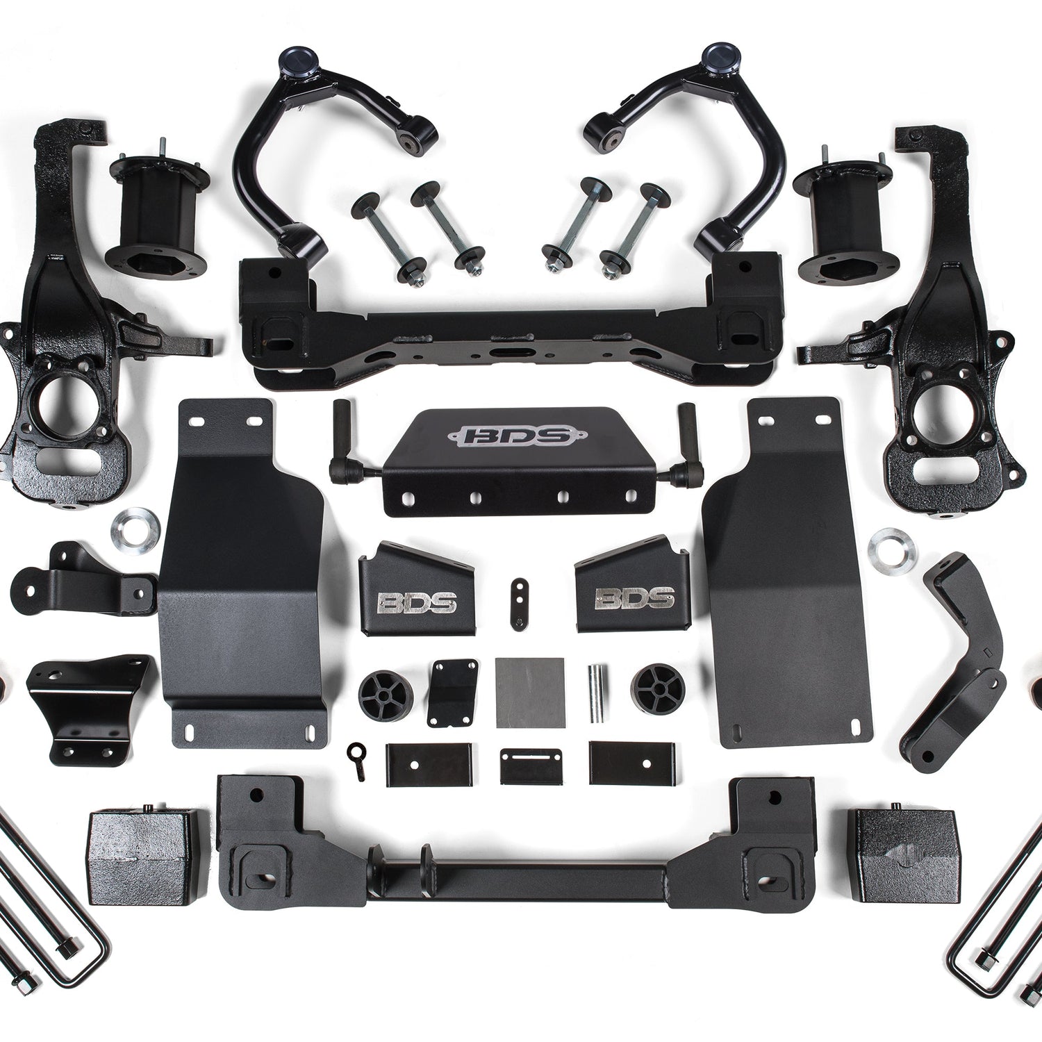 BDS 6-Inch Lift Kit - Adaptive Ride Control Only for 2019-2024 Chevy Silverado High Country + GMC Denali 1500 4WD Diesel