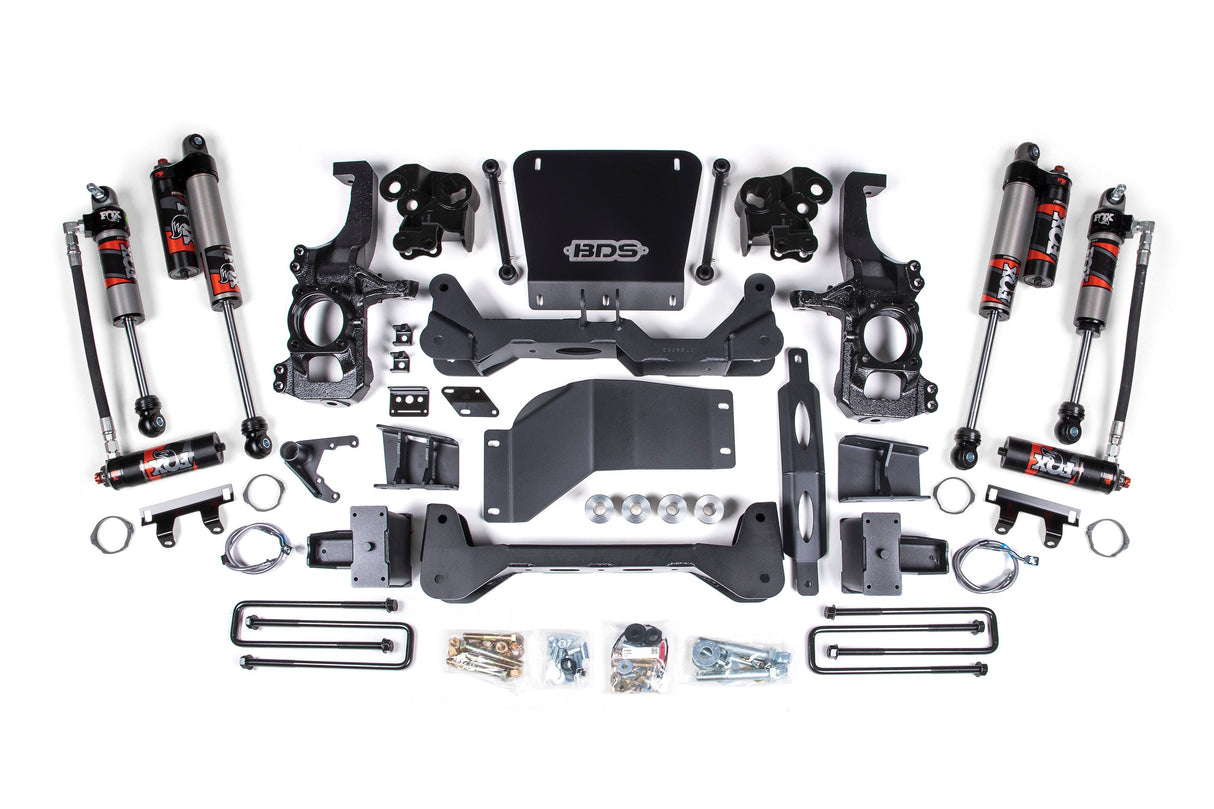 5-Inch Lift Kit - FOX Performance Elite for 20202-2024 Chevy Silverado + GMC Sierra 2500HD/3500HD 4WD