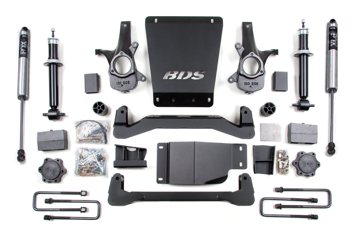 6-Inch Lift Kit for 2007-2013 Chevy Silverado + GMC Sierra 1500 4WD