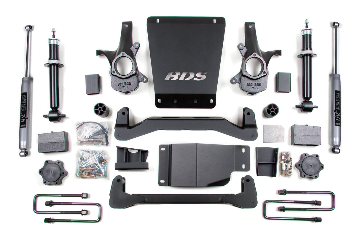6-Inch Lift Kit for 2007-2013 Chevy Silverado + GMC Sierra 1500 4WD