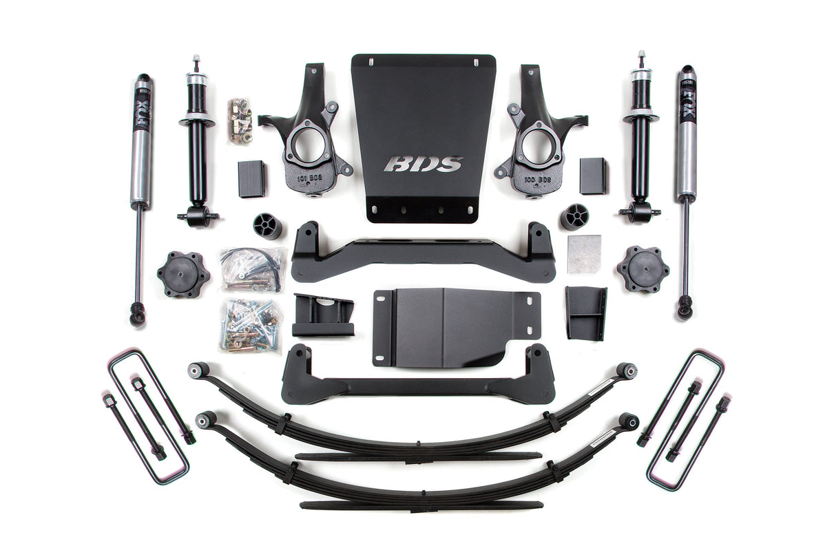 4-Inch Lift Kit for 2007-2013 Chevy Silverado + GMC Sierra 1500 4WD
