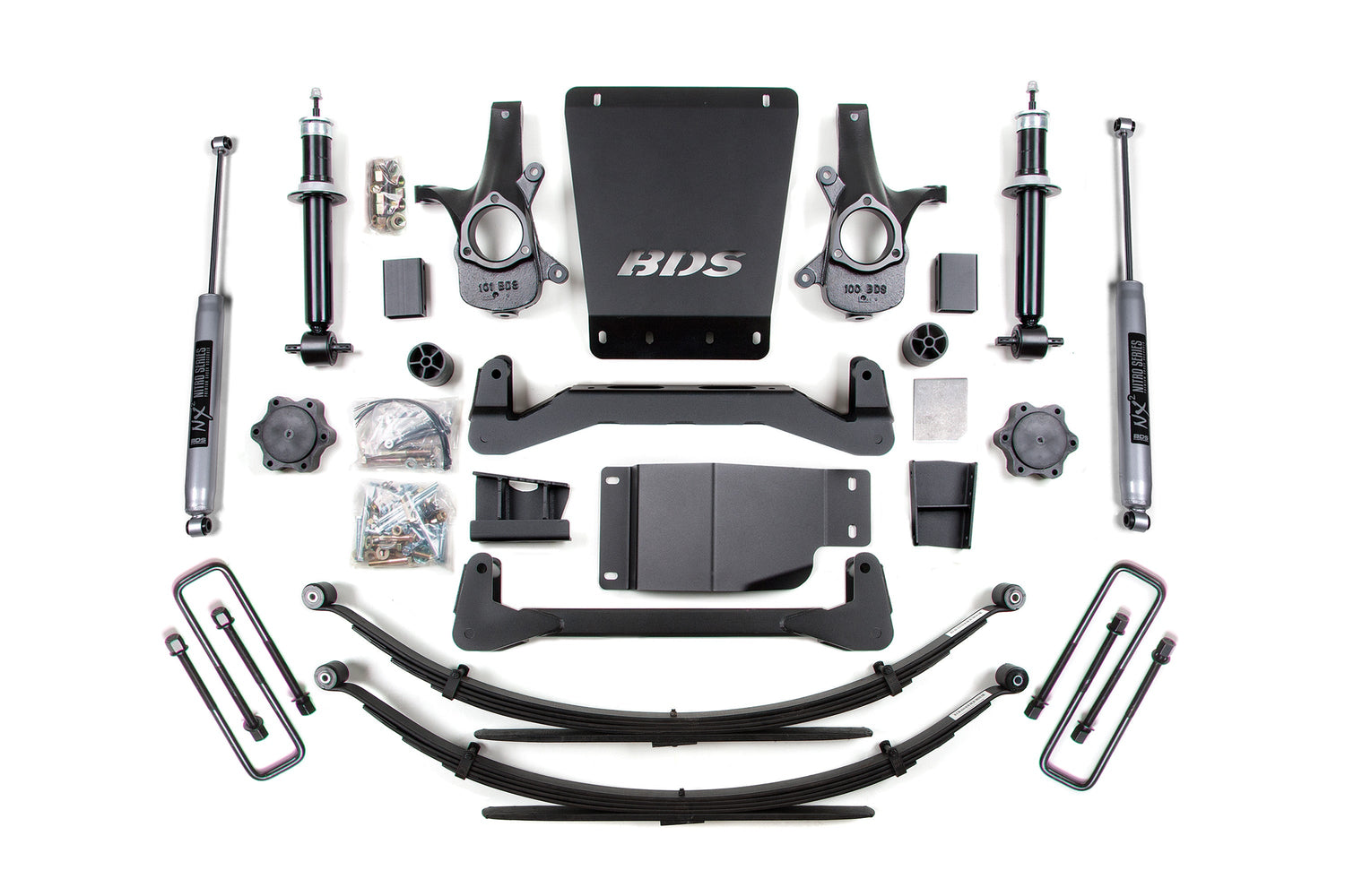 4-Inch Lift Kit for 2007-2013 Chevy Silverado + GMC Sierra 1500 4WD