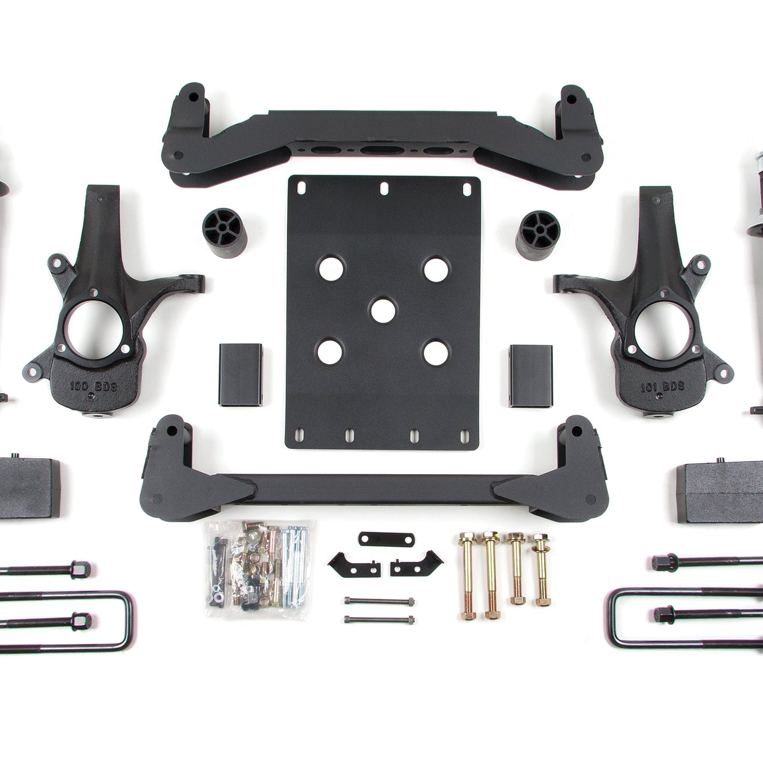 4-Inch Lift Kit for 2007-2013 Chevy Silverado + GMC Sierra 1500 2WD