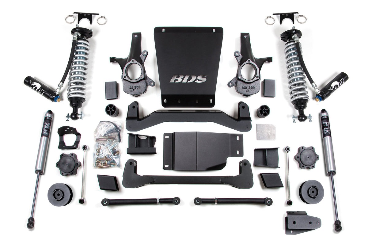 FOX 2.5 Coil-Over for 2007-2014 Chevy/GMC Avalanche + Surburban + Tahoe + Yukon 1500 4WD