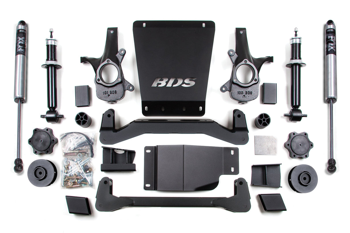 4 Inch Lift Kit for Chevy/GMC Avalanche, Surburban, Tahoe, or Yukon 1500 (07-14) 4WD
