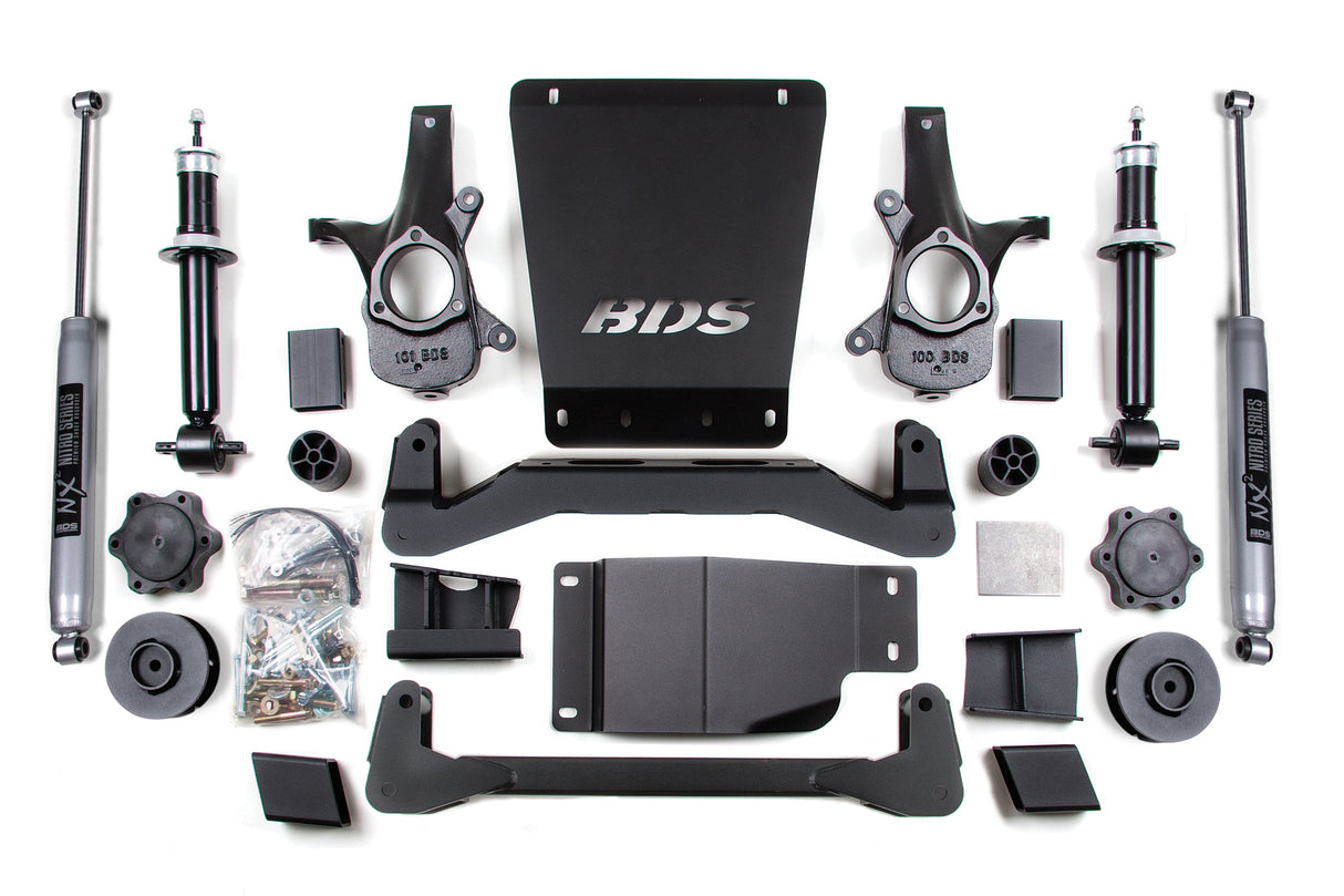 4 Inch Lift Kit for Chevy/GMC Avalanche, Surburban, Tahoe, or Yukon 1500 (07-14) 4WD