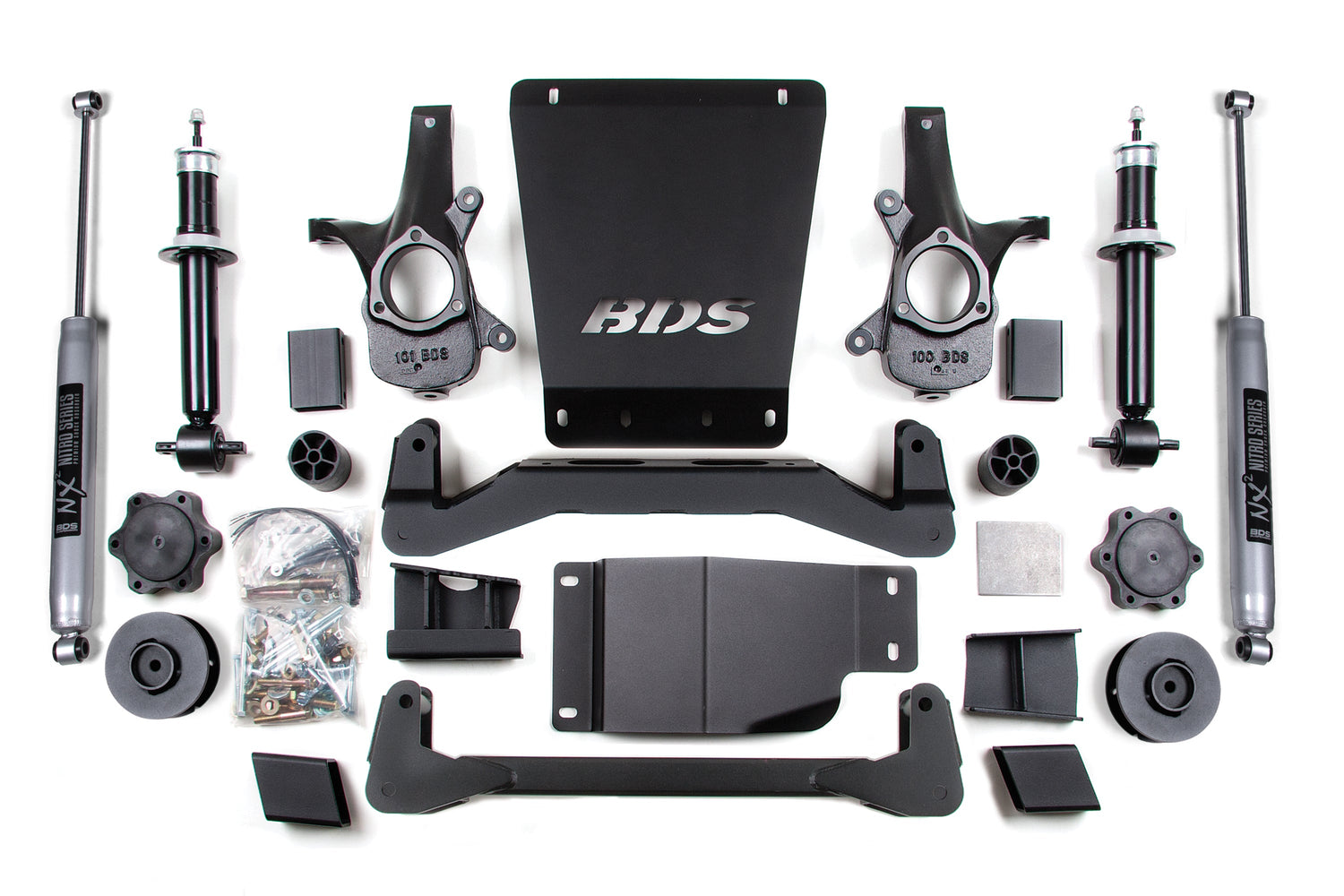 4 Inch Lift Kit for Chevy/GMC Avalanche, Surburban, Tahoe, or Yukon 1500 (07-14) 4WD
