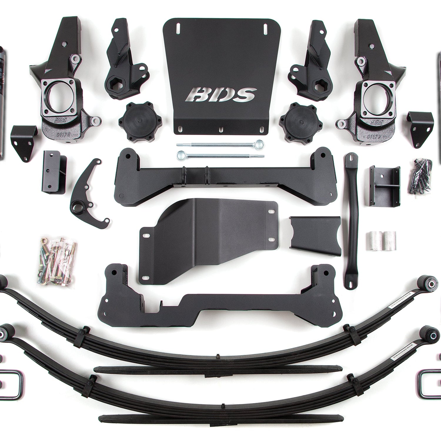 7-Inch Lift Kit for 2001-2010 Chevy Silverado + GMC Sierra 2500HD/3500 4WD