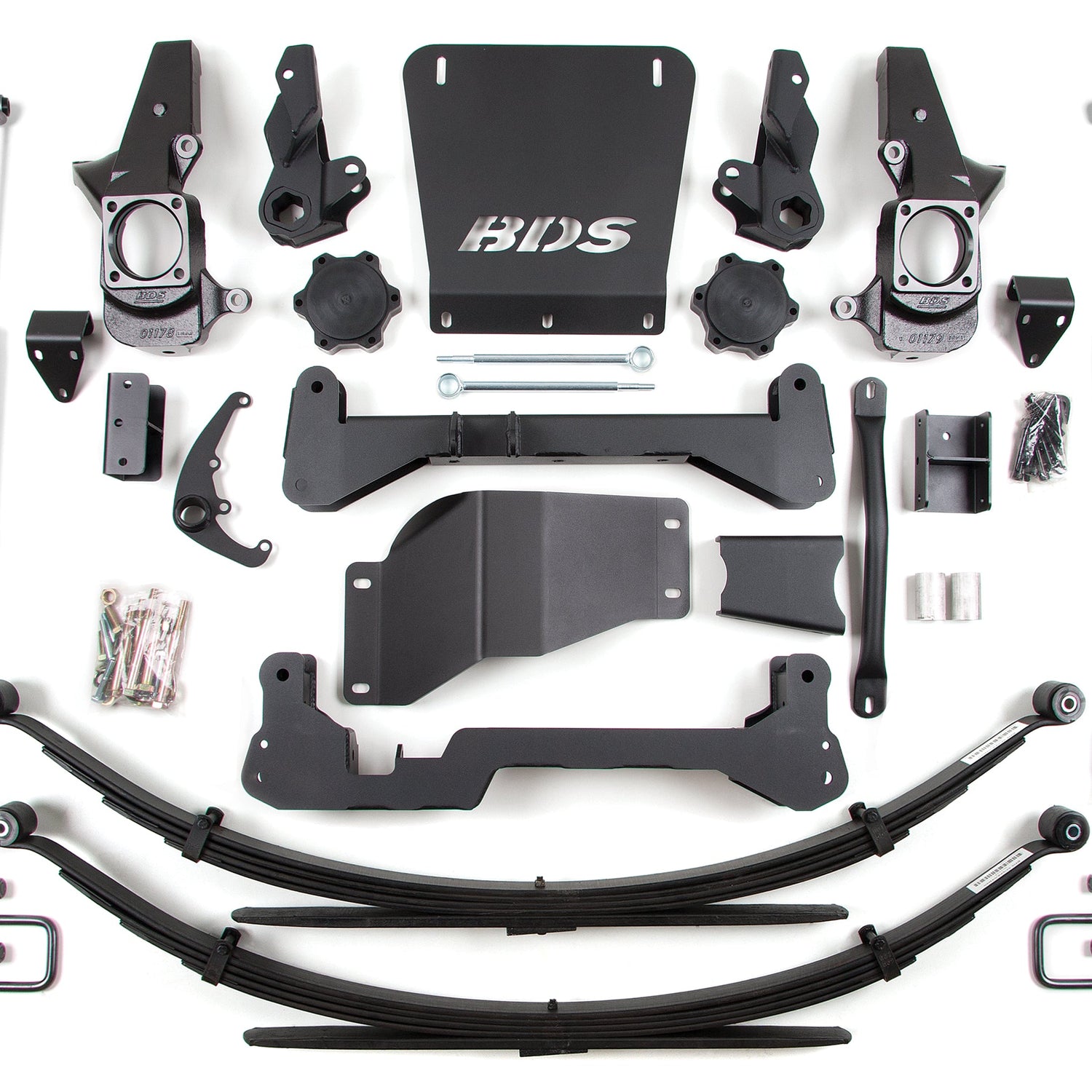 7-Inch Lift Kit for 2001-2010 Chevy Silverado + GMC Sierra 2500HD/3500 4WD