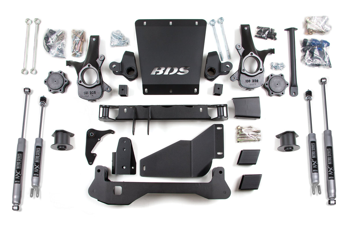 4-Inch Lift Kit for 2000-2006 Chevy/GMC Avalanche + Surburban + Tahoe + Yukon 1500 4WD