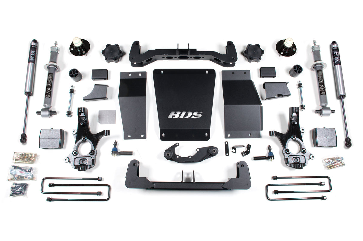 6-Inch Lift Kit for 2014-2018 Chevy Silverado + GMC Sierra 1500 4WD