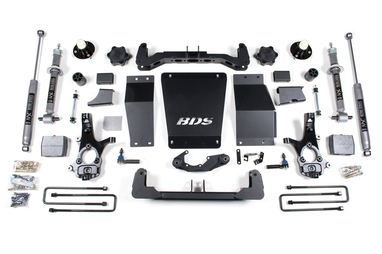 6-Inch Lift Kit for 2014-2018 Chevy Silverado + GMC Sierra 1500 4WD