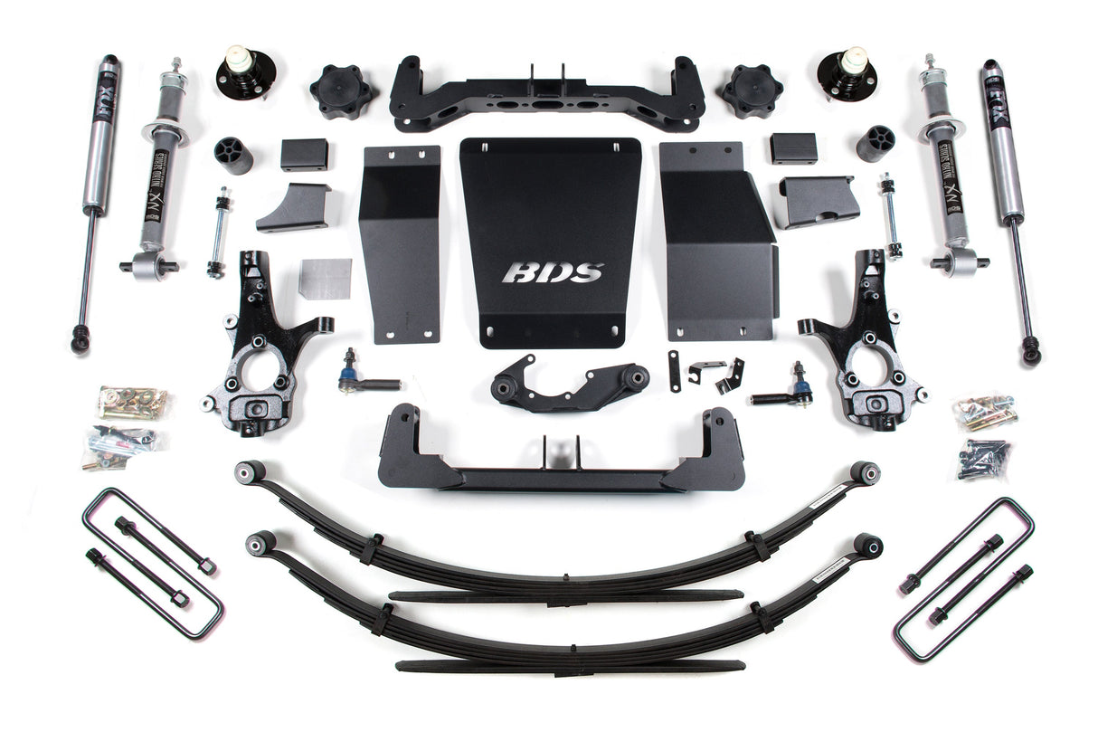 6-Inch Lift Kit for 2014-2018 Chevy Silverado + GMC Sierra 1500 4WD