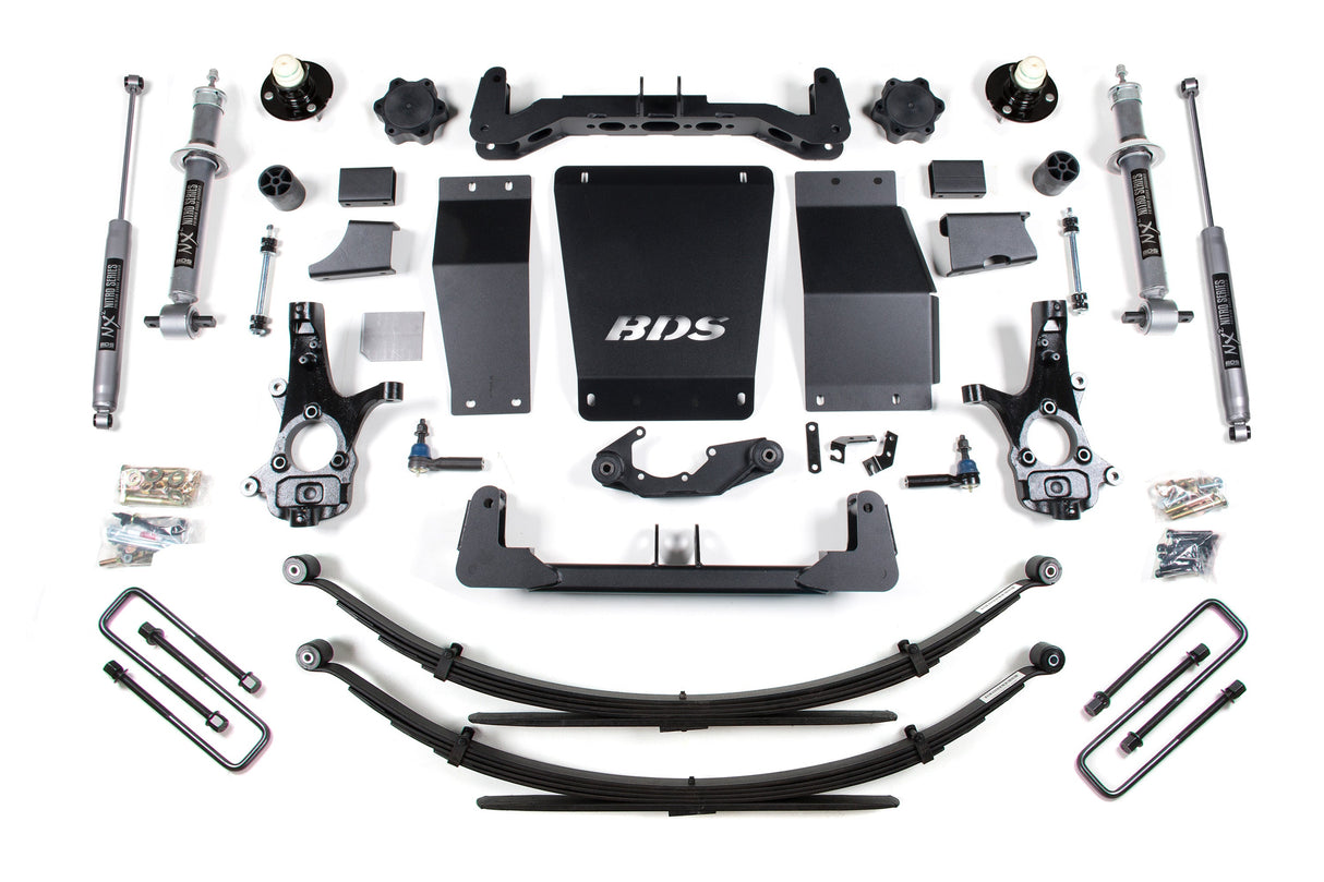 6-Inch Lift Kit for 2014-2018 Chevy Silverado + GMC Sierra 1500 4WD
