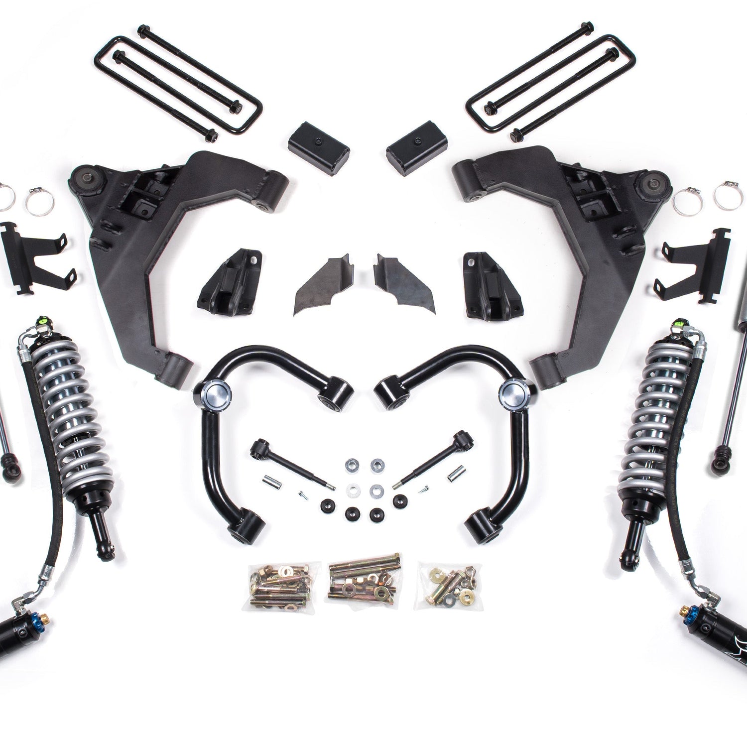 3-Inch Lift Kit - FOX 2.5 Coil-Over Conversion for 2011-2019 Chevy Silverado + GMC Sierra 2500HD/3500HD Diesel