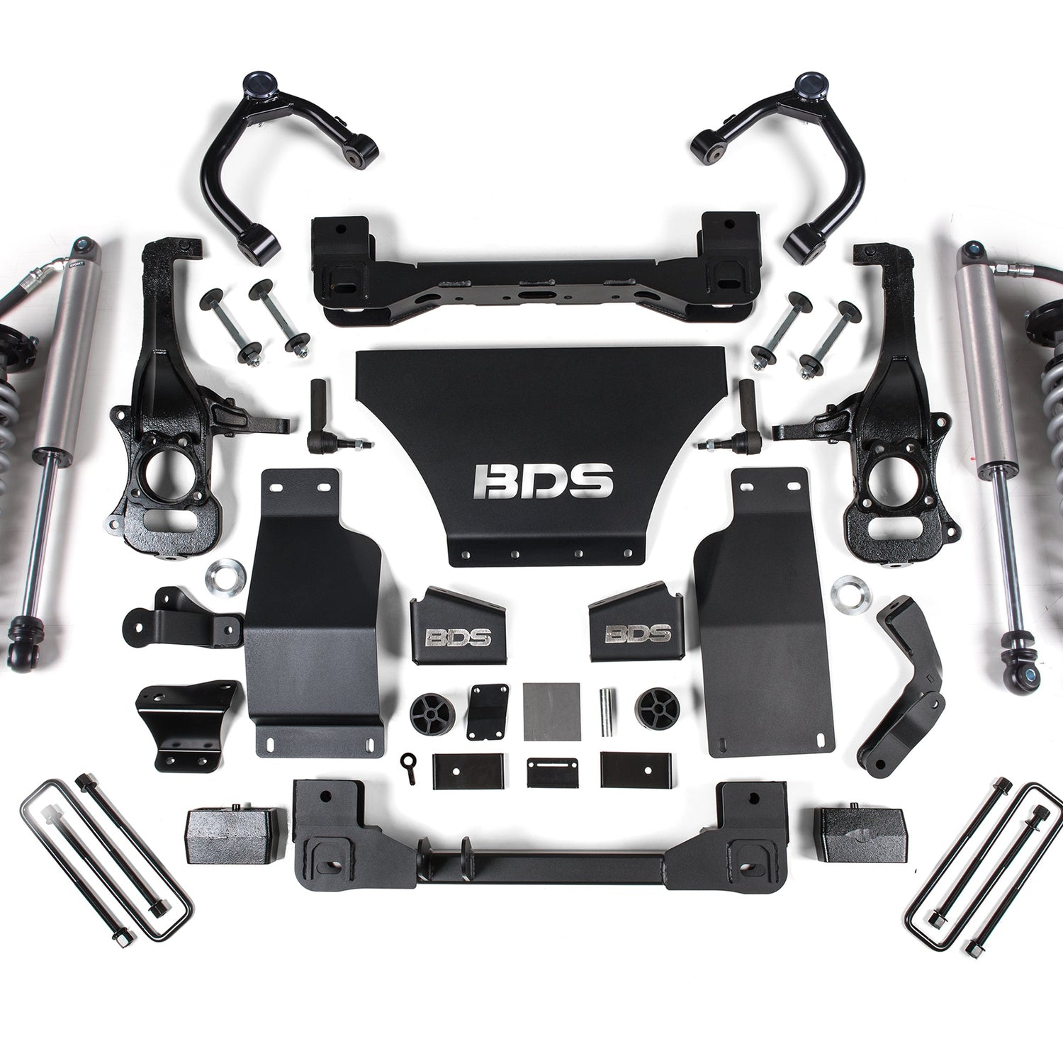 4-Inch Lift Kit - FOX 2.5 Performance Elite Coil-Over for 2019-2024 Chevy Silverado + GMC Sierra 1500 4WD Gas