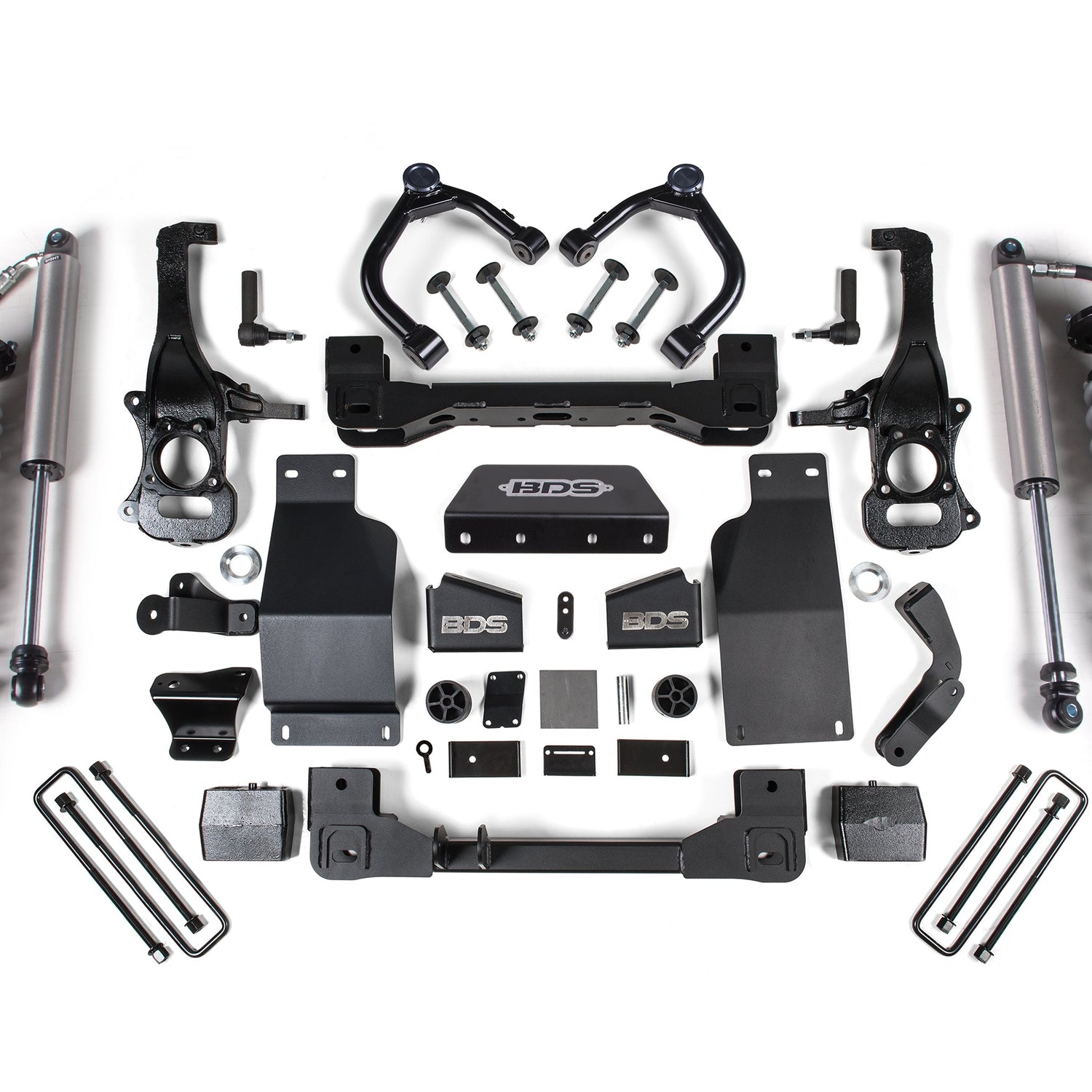 6-Inch Lift Kit - FOX 2.5 Performance Elite Coil-Over for 2019-2024 Chevy Silverado + GMC Sierra 1500 4WD Diesel