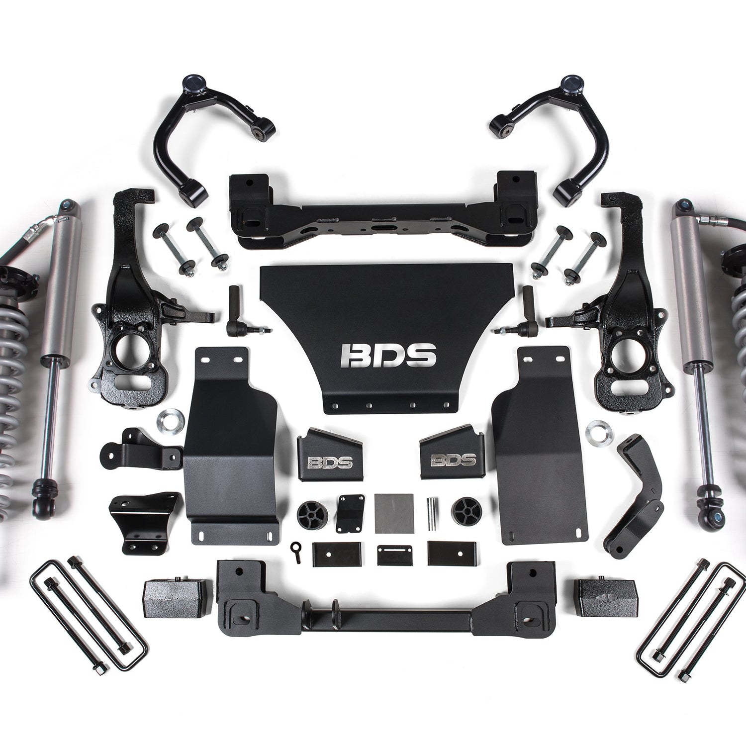 4-Inch Lift Kit - FOX 2.5 Performance Elite Coil-Over for 2019-2024 Chevy Trail Boss + GMC AT4 1500 4WD Gas