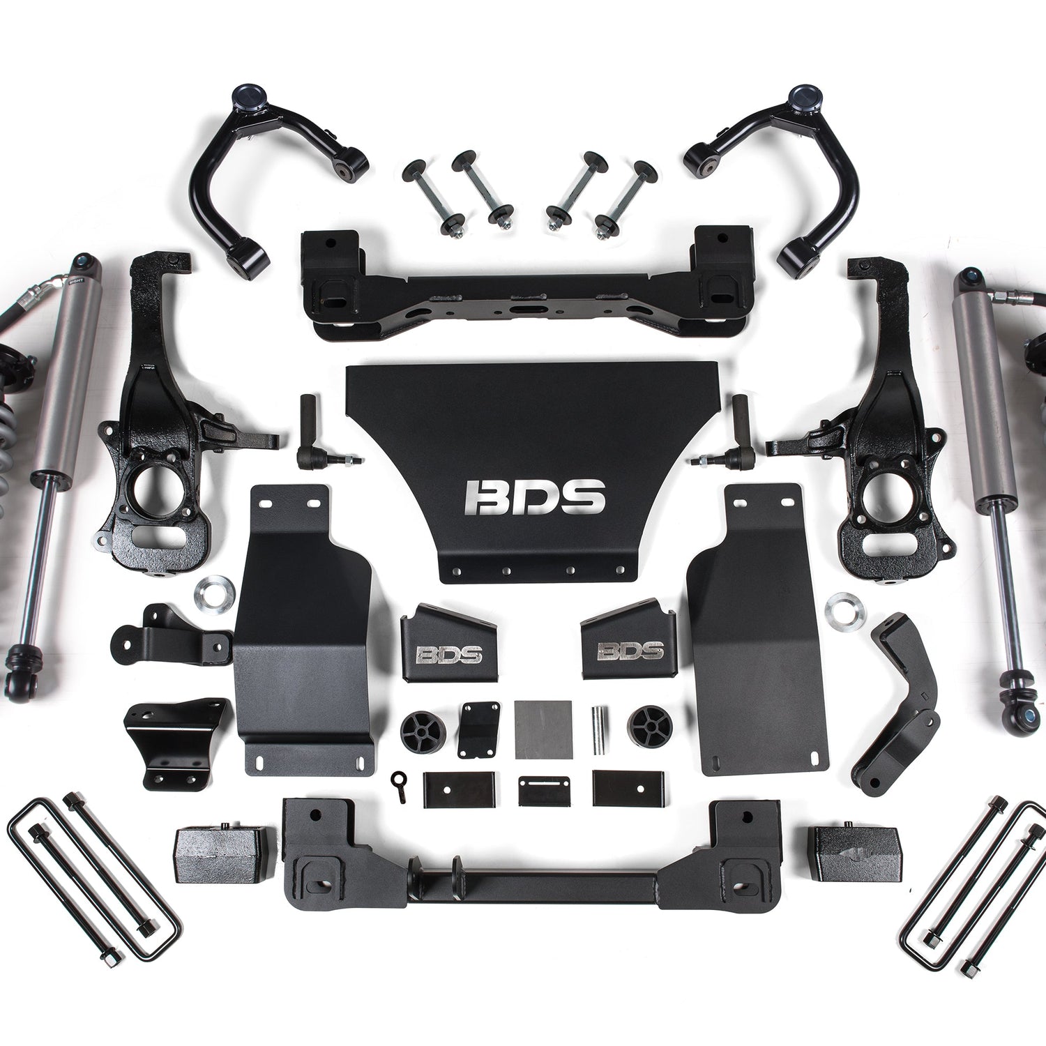 4-Inch Lift Kit - FOX 2.5 Performance Elite Coil-Over for 2020-2024 Chevy Trail Boss + GMC AT4 1500 4WD Diesel