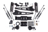 4-Inch Lift Kit w/ Radius Arm for 2019-2024 Dodge Ram 2500 w/ Rear Air Ride 4WD Diesel