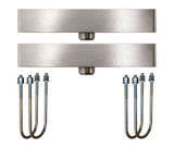 19-23 RAM 3500 4x4 BILLET REAR LIFT BLOCK & U-BOLTS, 1" LIFT