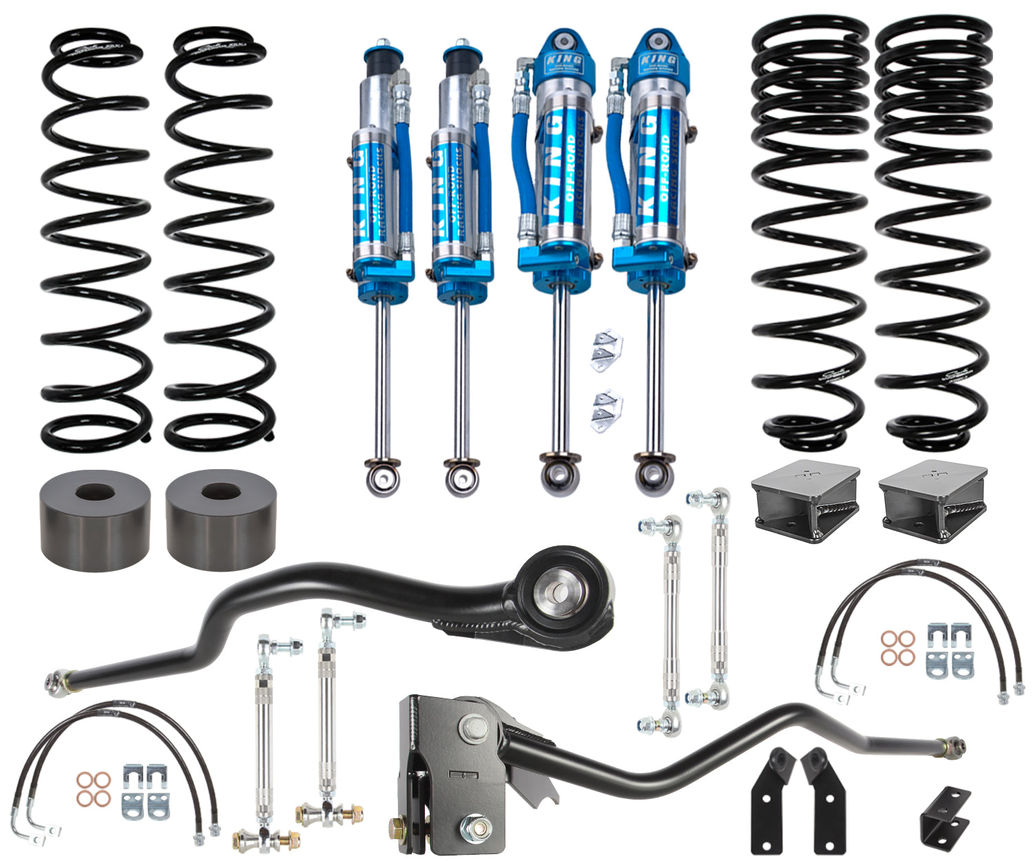 07-17 JEEP JKU 3.0" PATHFINDER 2.5 SYSTEM, BASE, 4X4