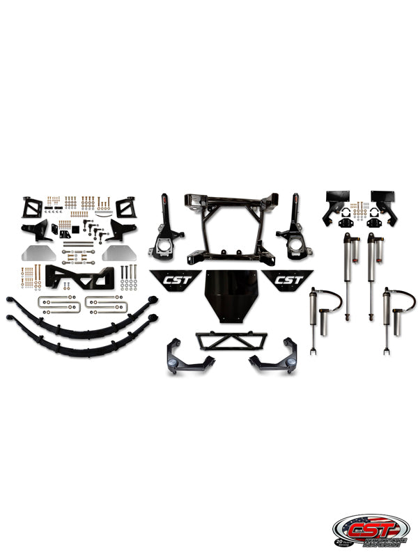 CST 20-22 Chevy / GMC HD 2500 / 3500 4wd 8 Stage 20 Suspension System