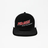 Fueled by FASS Trucker Hat White and Black