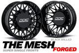 DDC Wheels "THE MESH" BLACK/MILLED FORGED WHEELS Ford