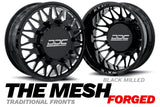 DDC Wheels "THE MESH" BLACK & MILLED FORGED WHEELS Dodge/Ram